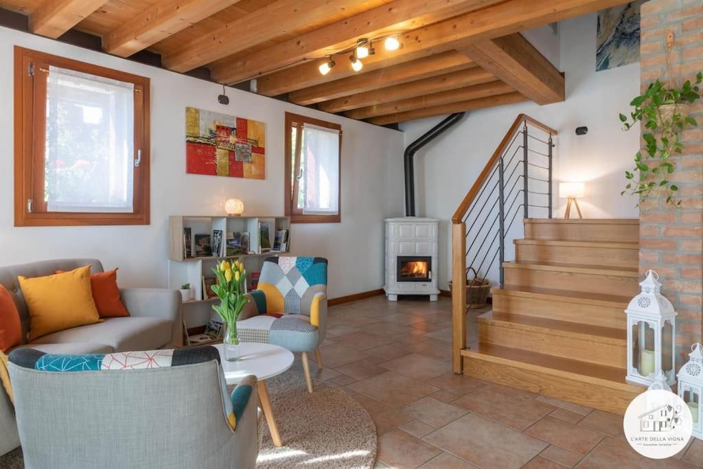 Casa L'Arte Della Vigna Villa Bigolino Екстериор снимка
