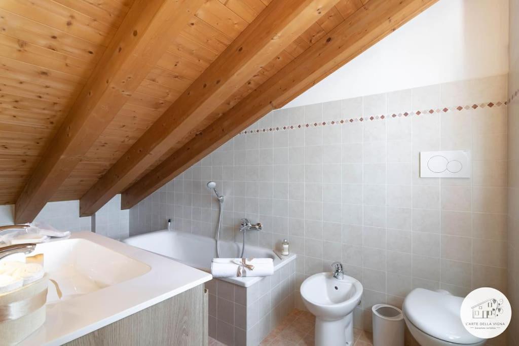 Casa L'Arte Della Vigna Villa Bigolino Екстериор снимка